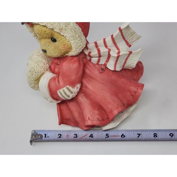 Christmas Alice "Cozy Warm Wishes Coming Your Way" Cherished Teddies 1993 - Picture 11 of 12